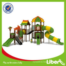 2014 usados ​​niños al aire libre patio de recreo equipos para la venta LE-LL012